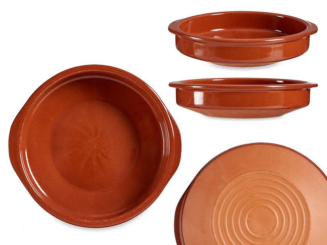 Plat à four 24 cm en terre cuite espagnole