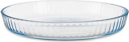 Plat à four Optica Transparent Verre Borosilicate (31,2 x 5 x 31,2 cm)