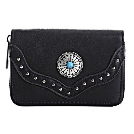 Portefeuille en cuir PU