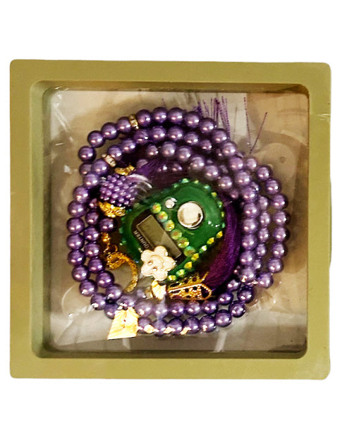 Coffret cadeau Tasbih - Chapelet de prière + Compteur numérique