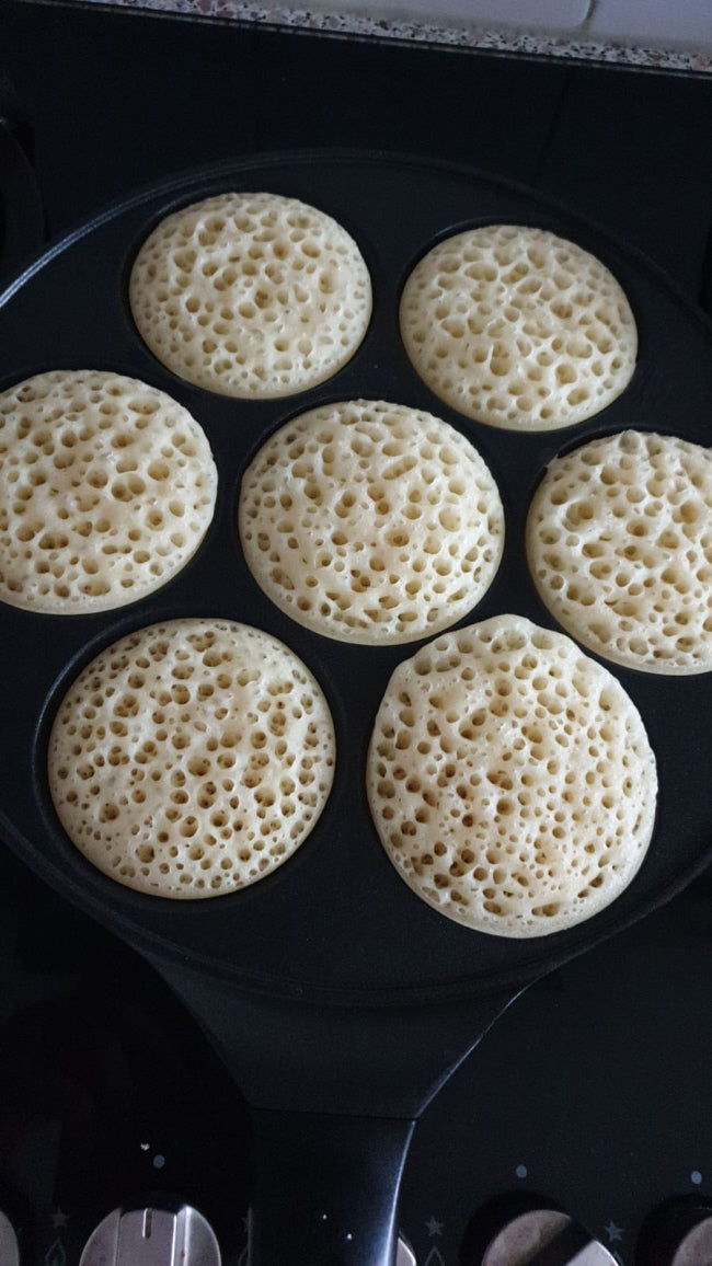 pancake 7 kop marmeren anti aanbaklaag