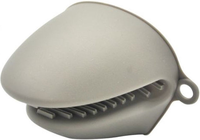 Pince de cuisine - Silicone - gris - 2 pièces