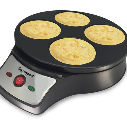 Crêpière 2-en-1 – Machine à crêpes avec plaques interchangeables Ø 28 cm