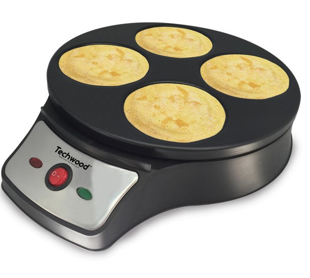 Crêpe-Maker 2-in-1 – Pfannkuchenbereiter mit austauschbaren Backplatten Ø 28 cm