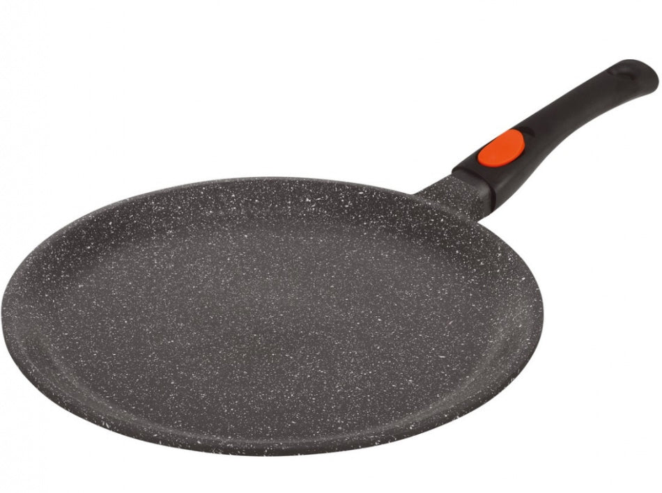 Pfannkuchenpfanne - 28 cm - Aluminiumguss - Marmorbeschichtung - PFAS-frei - KAMBERG®