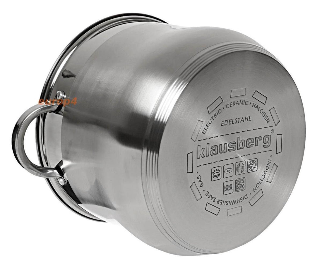 Pannenset - 3 delig - 7 - 8. 6 - 10. 7 liter