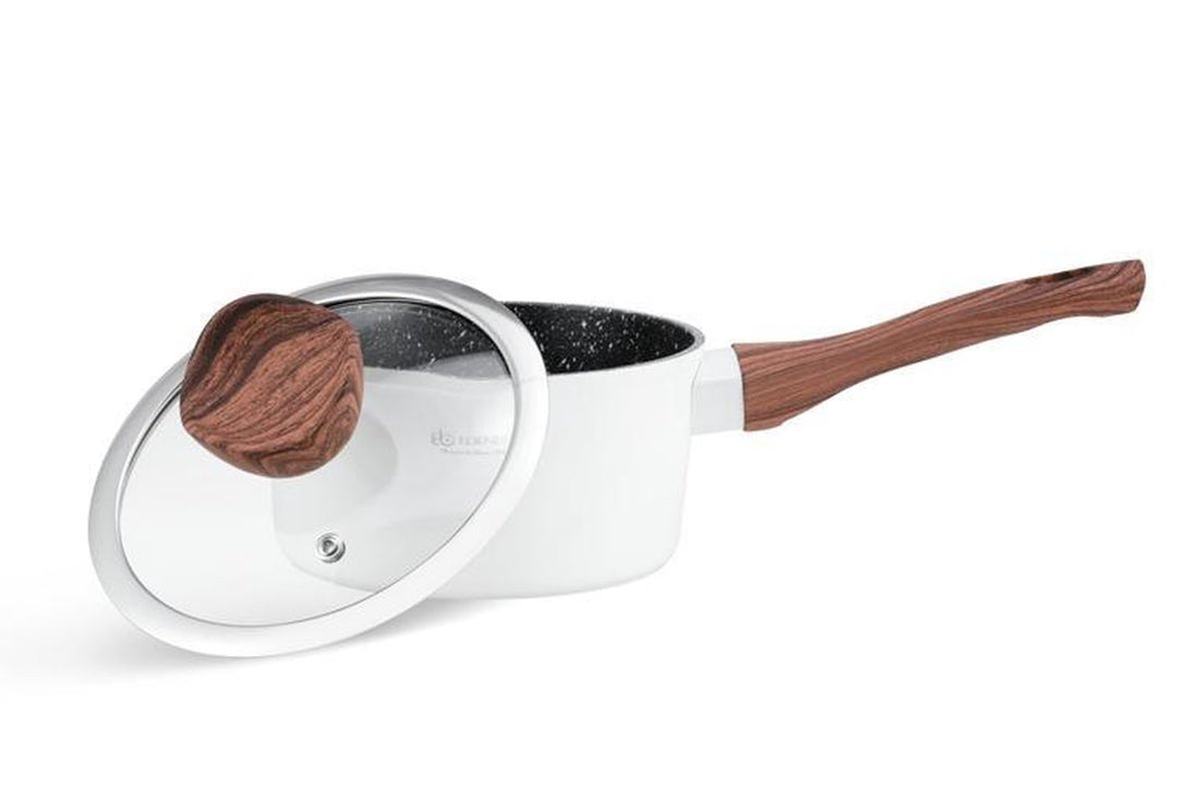 Edënbërg White Line - 15-piece Luxury Forged Aluminum Cookware Set