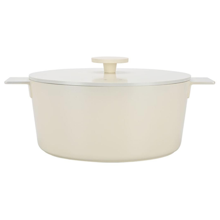 Batterie de cuisine moderne – 4 pièces + ustensiles de cuisine 3 pièces | Ustensiles de cuisson robustes et durables en fonte d'aluminium