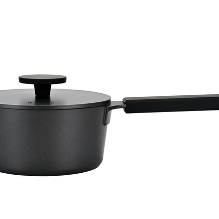 Batterie de cuisine moderne – 4 pièces + ustensiles de cuisine 3 pièces | Ustensiles de cuisson robustes et durables en fonte d'aluminium