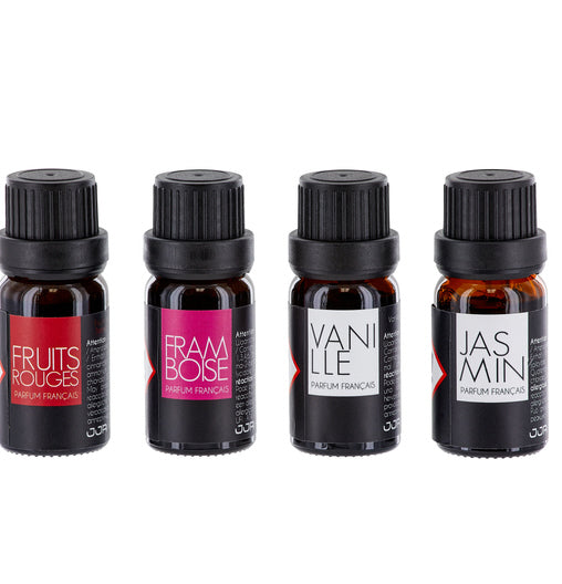 Huile parfumée pour diffuseur d'arômes, lot de 4