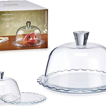 Pasabahce Petite Patisserie - Présentoir à gâteau avec couvercle - 22 cm
