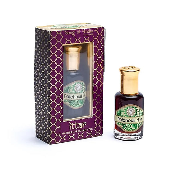Huile parfumée patchouli noir Ayurveda – 100% naturelle – 10ml – Terrestre, Mystérieuse et Relaxante