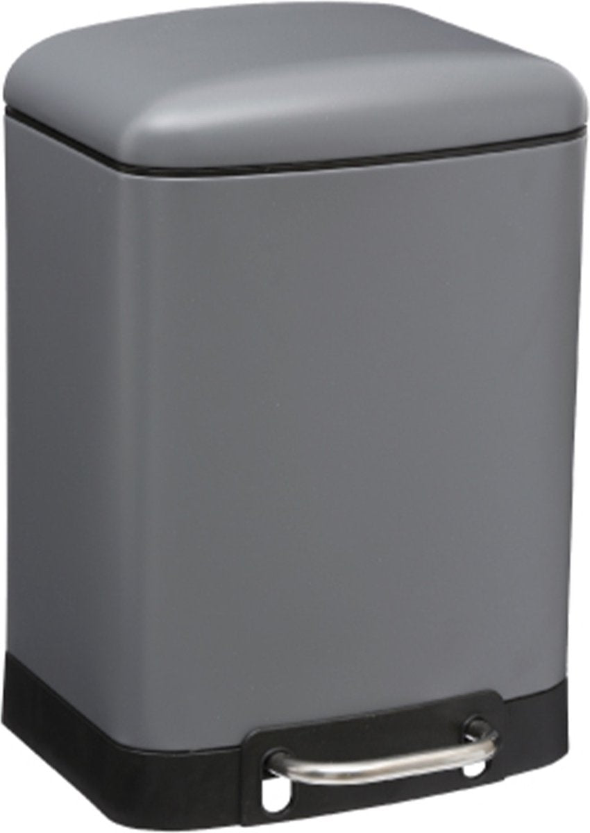 5Five pedaalemmer Ariane 6 liter – prullenbak van RVS met soft-close deksel – foto 14