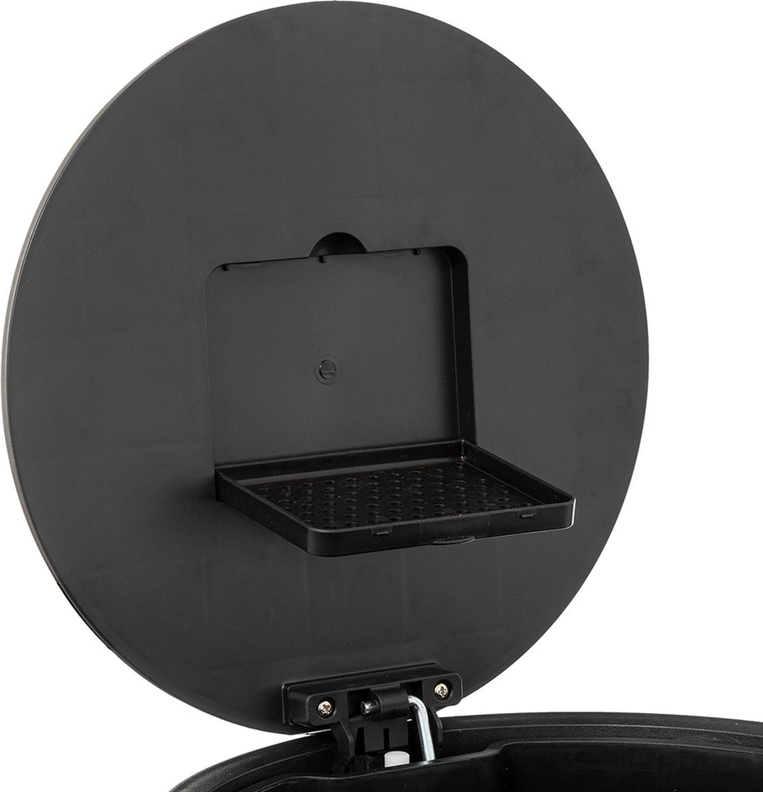 5Five Prullenbak / pedaalemmer Delta - titanium - metaal - 30 liter - 39 x 33 x 62 cm - keuken afvalbak
