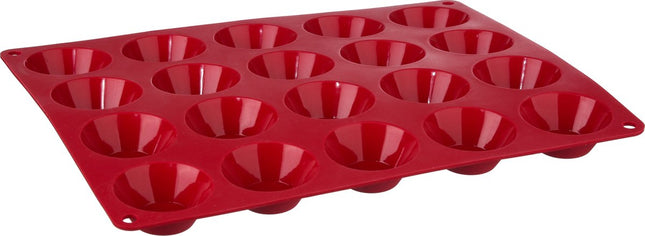 Moule à Petit Four en silicone 33,2 x 23,1 x 2,6cm |20 cavités - moule à gâteau