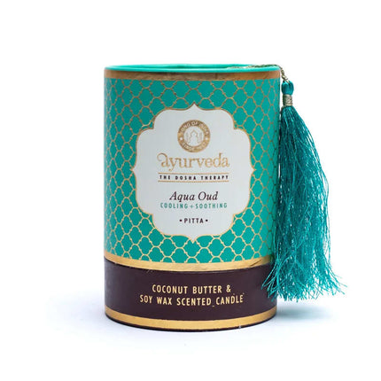Bougie parfumée Pitta Ayurvédique Aqua ancienne — 200g