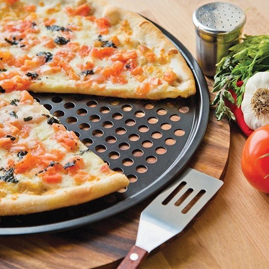 Klausberg 7442 - plaque de cuisson à pizza - ronde - 34 cm