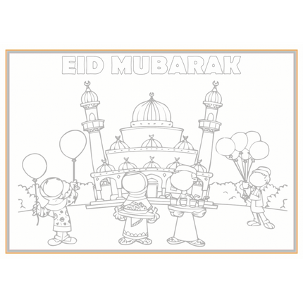 Sets de table - Eid Rainbow (lot de 6)