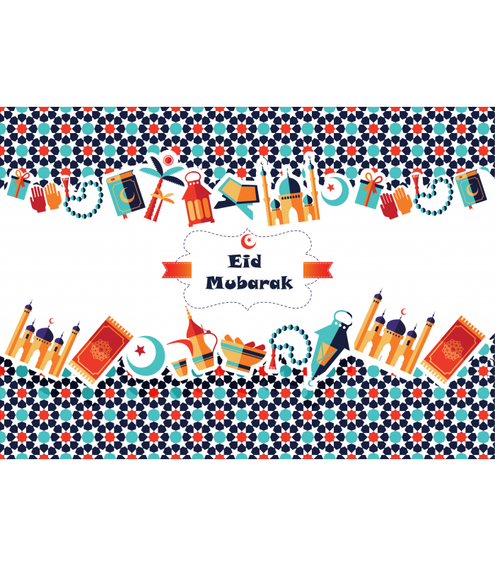 Platzsets Eid (6er-Set)