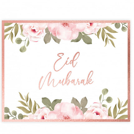 Sets de table Aïd Rose Gold (lot de 6)