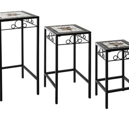 Table mosaïque / support pour plantes
