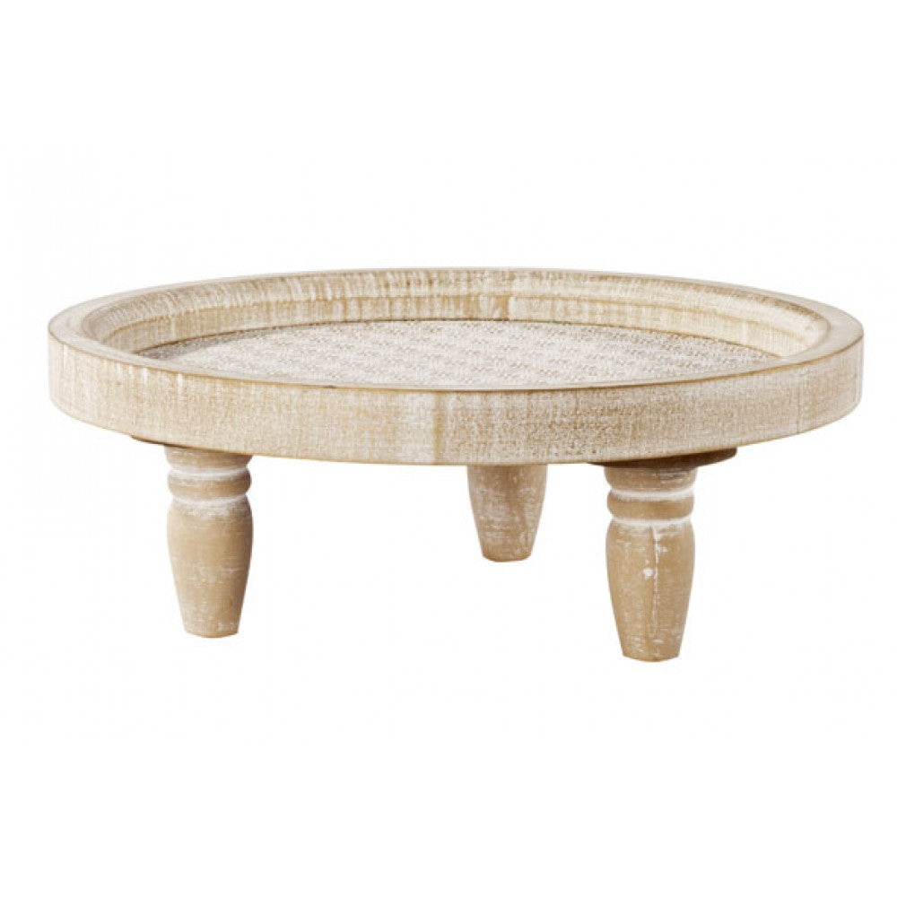 Agadir serving tray on wooden base