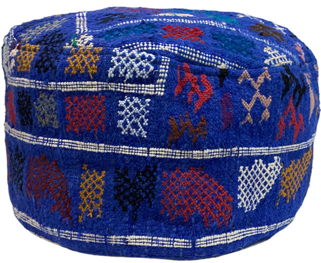 Pouf Kilim marocain