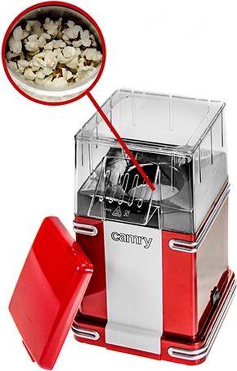 Nostalgic popcorn machine