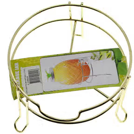 Support surélevé en acier pour pots et distributeurs de boissons