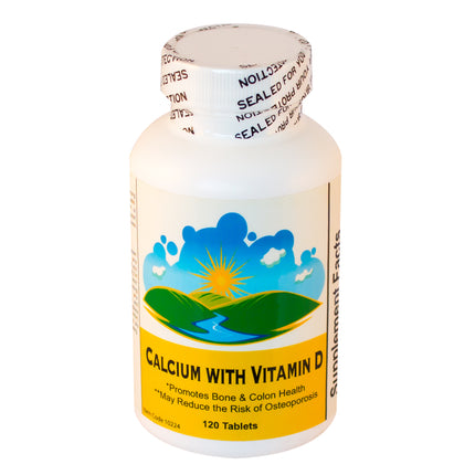 Comprimés de calcium avec vitamine D
