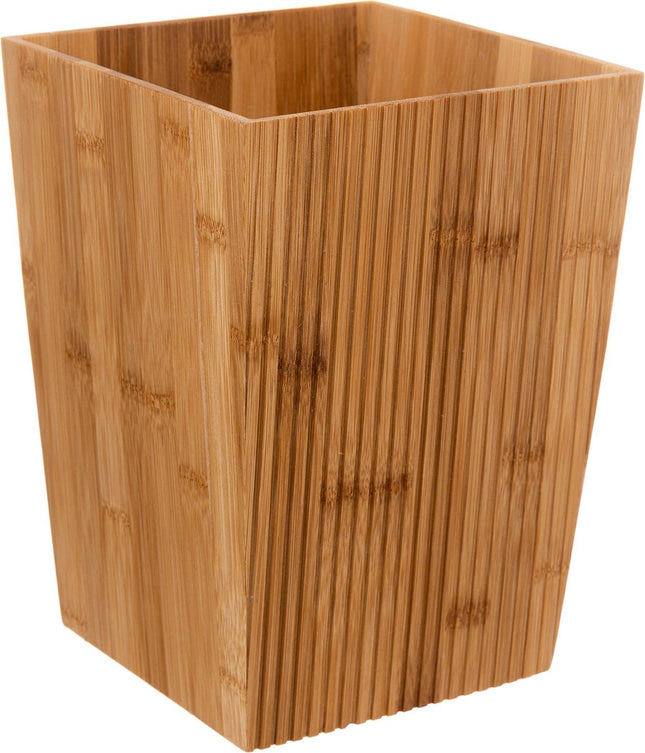 5Five - Poubelle - bambou - 6L - Seau à déchets