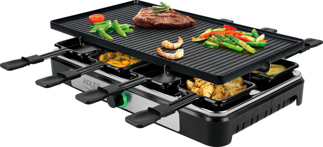 Gourmet - Raclette - Electric Grill - for 8 people