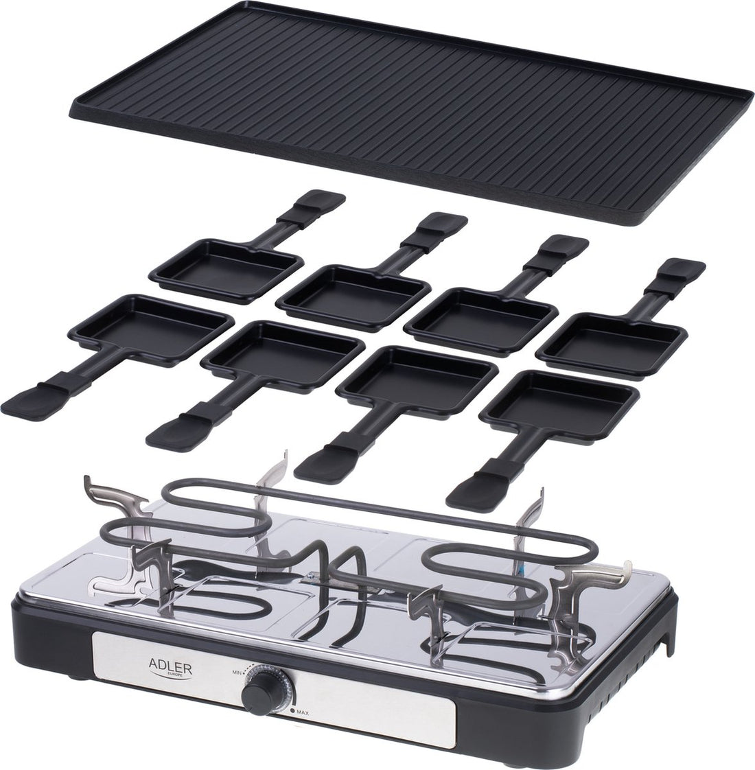 Gourmet - Raclette - Electric Grill - for 8 people