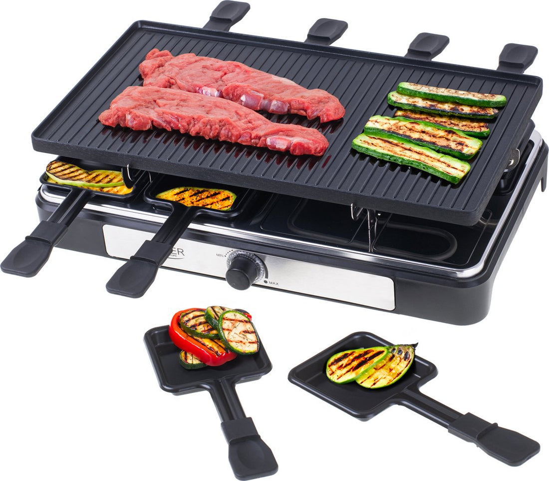 Gourmet - Raclette - Electric Grill - for 8 people