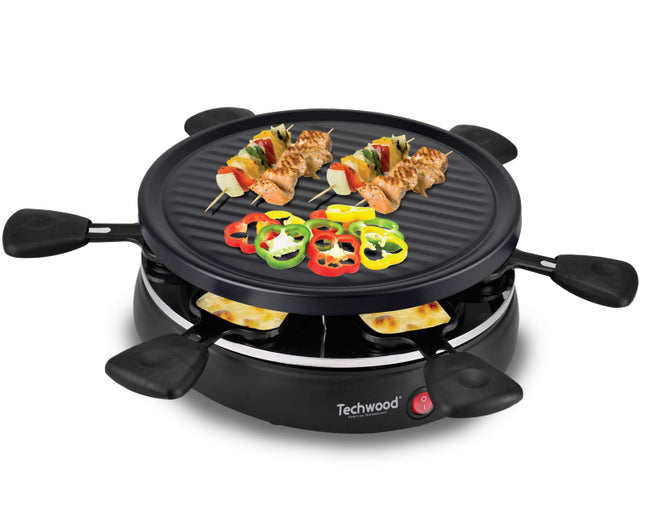 Gourmet/raclette - Service à raclette grill – Pour 6 personnes