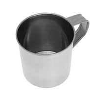 Kinghoff 1482 - 4 gobelets en acier inoxydable - 9 cm - Lot de quatre - idéal pour la randonnée en montagne