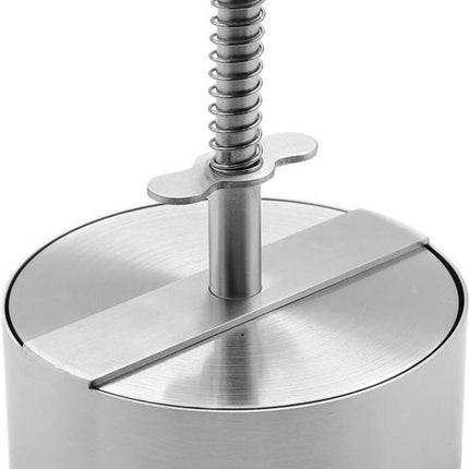 Presse à Hamburger Réglable en Acier Inoxydable – Formeur de Burgers Parfait pour la Maison, le Barbecue et l'Usage Professionnel