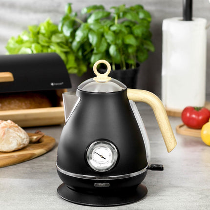 Kassel - Bouilloire Rétro - 1,7L - Inox - avec thermomètre