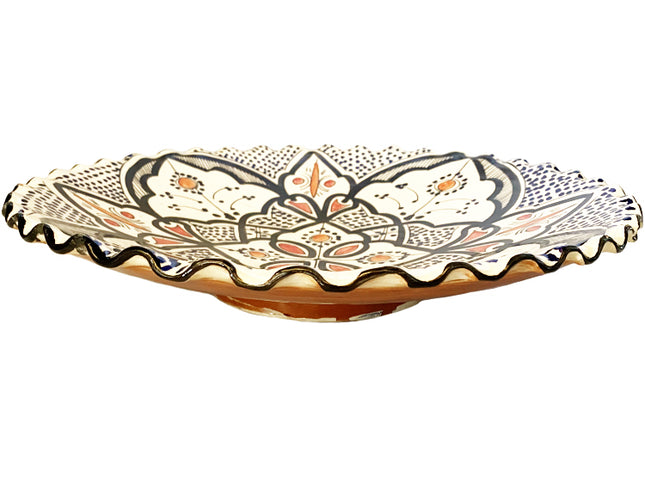 Plat marocain cannelé ø35 cm