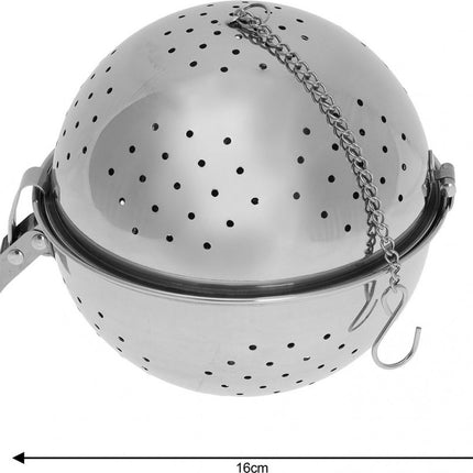 Kinghoff - Infuseur à thé en forme de boule pour cuiseur à riz - Acier