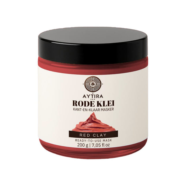 AYTiRA Masque à l'Argile Rouge – Prêt à l'emploi 200 g | Purifiant & Éclaircissant
