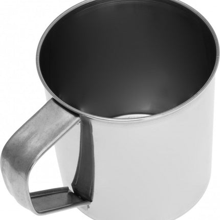 Kinghoff 1483 - 4 tasses en acier inoxydable - 10 cm - Lot de quatre - idéal pour la randonnée en montagne
