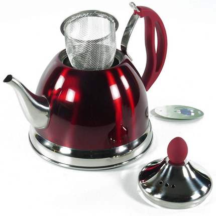 Théière en inox 1 litre