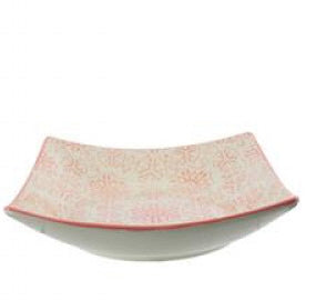 Assiette creuse carrée