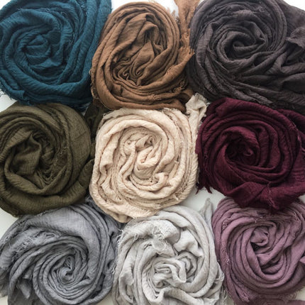 GROSSE ÉCHARPE FROISSÉE