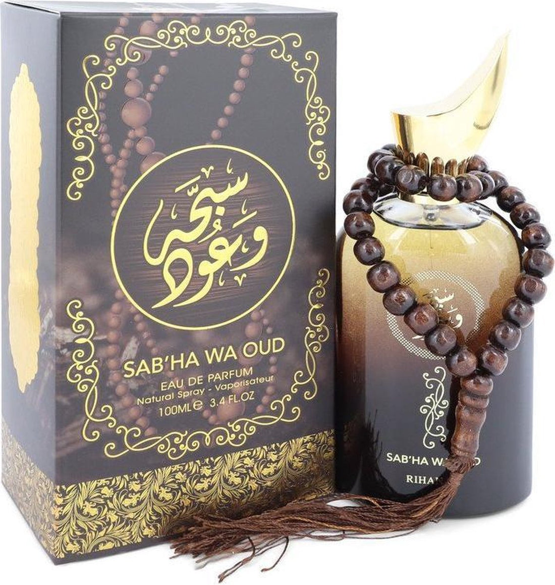 Sabha Wa Oud by Rihanah 100 ml – Eau De Parfum Spray (Unisex)