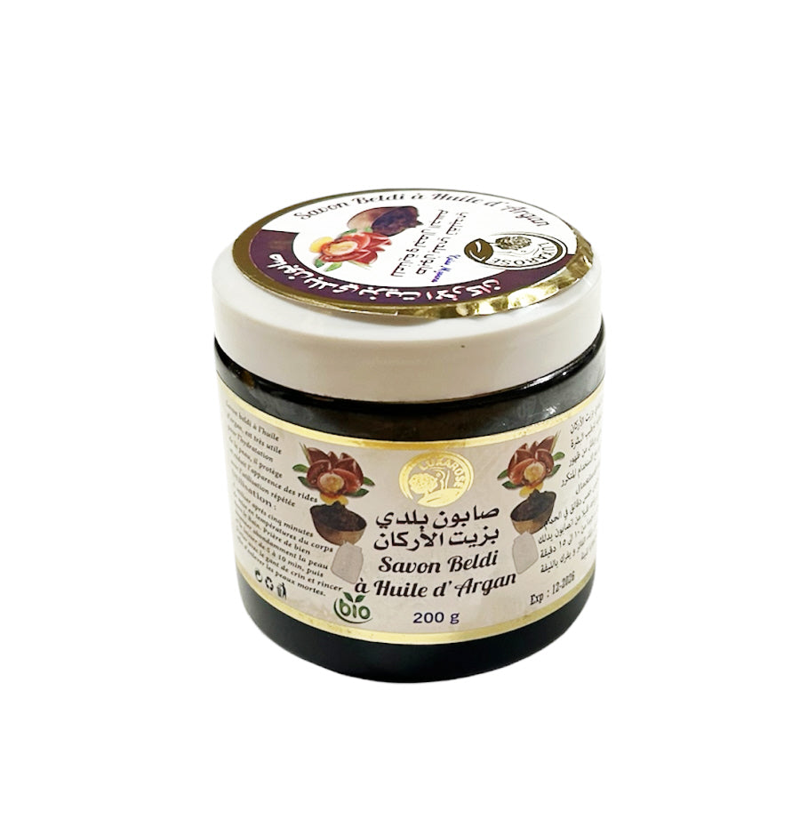 Beldi Soap with Argan Oil - Natural Moroccan Black Soap