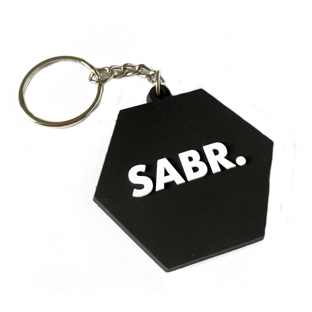 SABR black keychain