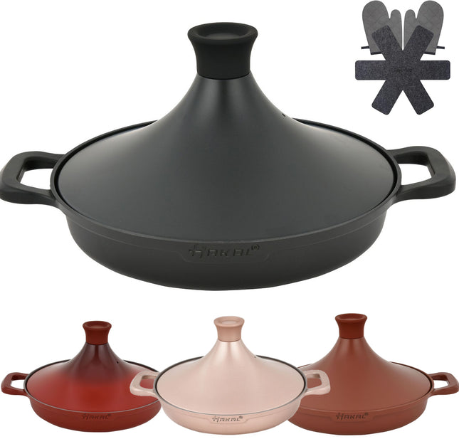 Tajine Safran 30 cm - Anti-adhésif - Compatible Tous Feux