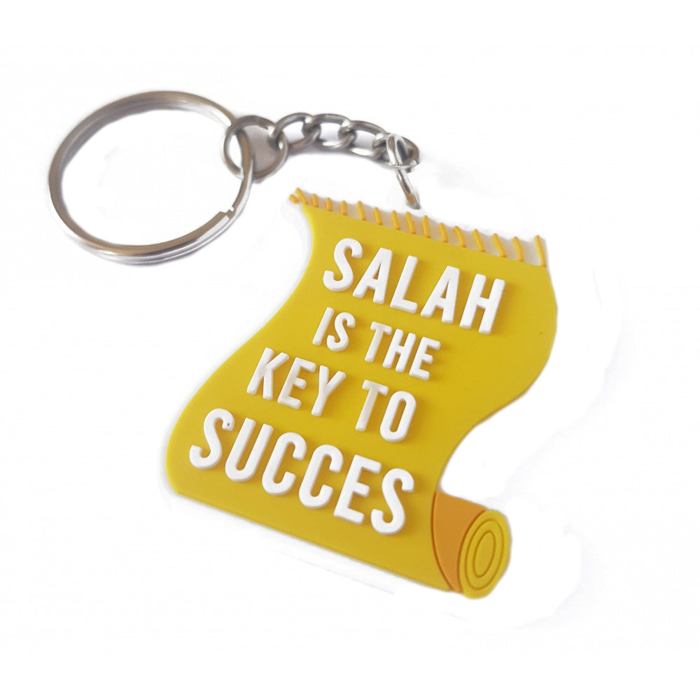 Salah is the key to success keychain